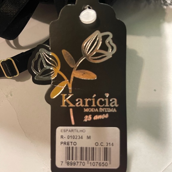 Sexy Black two piece lingerie with BLING. - Picture 9 of 9